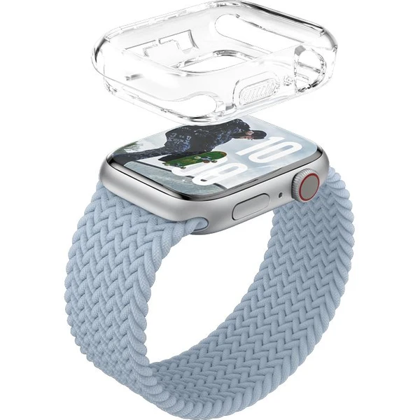 PanzerGlass® SAFE Apple Watch 10 (42mm) bumper číry rámček - Puzdra - Hlavný obrázok