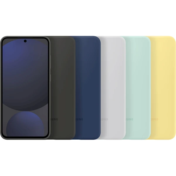 Samsung Silicone Case ochranný kryt Galaxy S24 FE žltý - Puzdra - Obrázok 3I78000K01