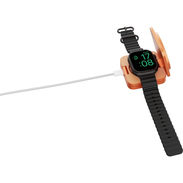 Cubenest SQ312 Ultra Qi2.2 (MagSafe) 3v1 nabíjačka (35W) oranžová (Limited Edition) - Nabíjačky - Obrázok 3I9L000K01