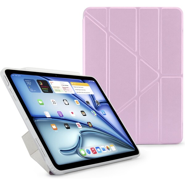 E-shop Pipetto Origami No1 Originálne púzdro na iPad Air 11" (2026/2025/2024)/Air 10.9" (2022/2020) fialové