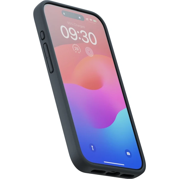 NJORD 100% GRS MagSafe kryt iPhone 15 Pro tmavo šedý - Puzdra - Obrázok 3J19000601