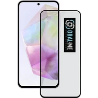 OBAL:ME 5D Tvrdené Sklo pre Samsung Galaxy A35 5G čierne - Ochranné fólie a sklo
