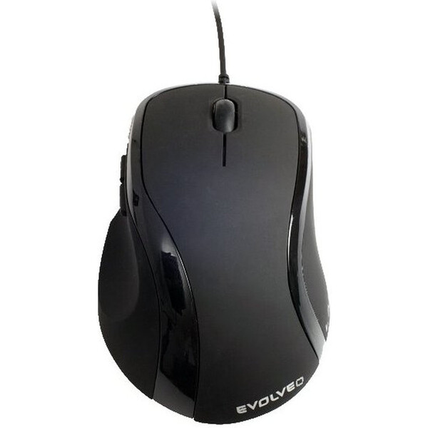 E-shop EVOLVEO Laserwire ML-507B laserová myš USB čierna
