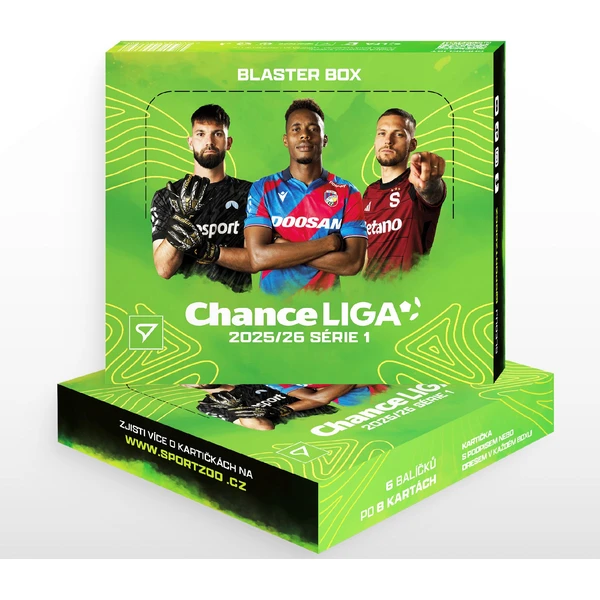 Futbalové karty SportZoo Chance Liga 2025/26 - 1. séria Blaster box - Futbalové karty - Obrázok 3LKJ000K01