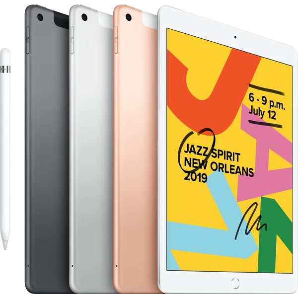 Apple iPad 10,2" 128GB Wi-Fi + Cellular strieborný (2019) (Kategória C) - Tablety - Obrázok 3LUD000401