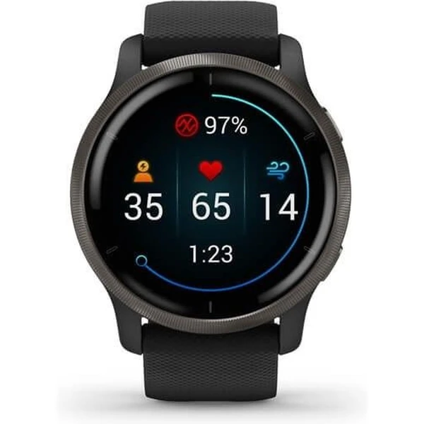 Garmin Venu 2 tmavosivé/čierny remienok - Inteligentné hodinky - Obrázok 3MHO600301
