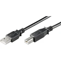 PremiumCord USB-A/USB-B kábel 3m čierny - Káble a redukcie
