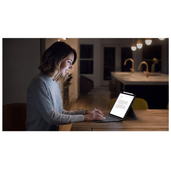 Logitech Combo Touch púzdro s CZ/SK klávesnicou iPad Pro 12.9' (5./6. generácie) šedé - Puzdra s klávesnicou - Obrázok 3MXLF00101