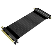 Akasa Riser čierna X2, 20 cm - Káble a redukcie