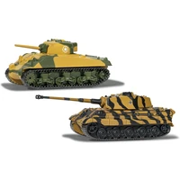 World of Tanks Sherman vs King Tiger - Figúrky