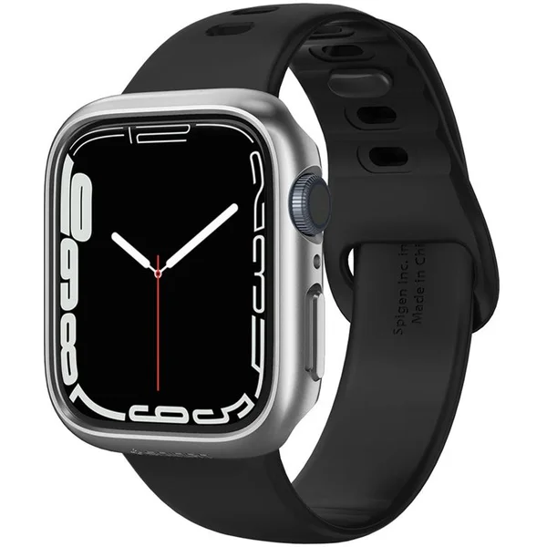Spigen Thin Fit puzdro Apple Watch 9/8/7 (45mm) grafitové - Puzdra - Obrázok 3O1PF00101