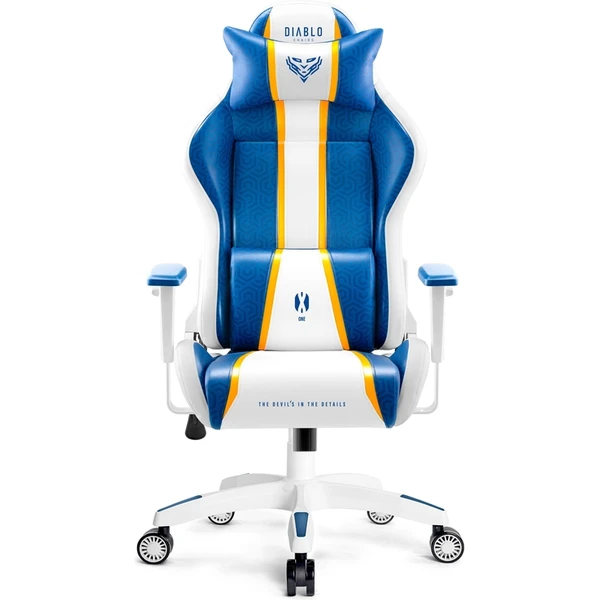 Diablo X-One 2.0 King Size herná stolička modrá - Stoličky - Hlavný obrázok
