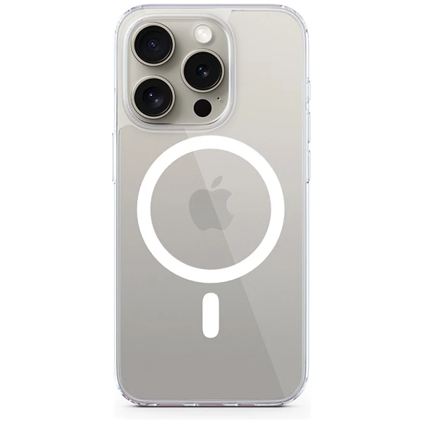 Epico Resolve Case Magnetic kompatibilný s MagSafe iPhone 15 Pro transparentný - Puzdra - Hlavný obrázok