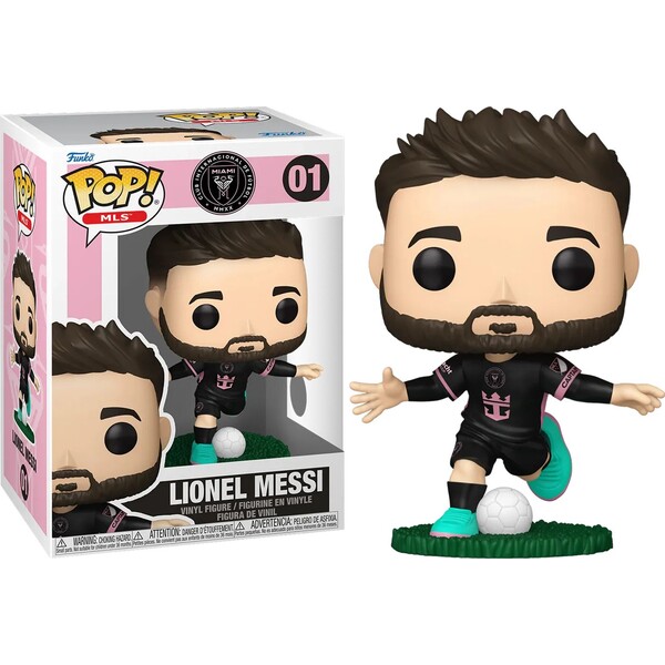 Funko POP! #01 MLS: Inter Miami - Lionel Messi (away)
