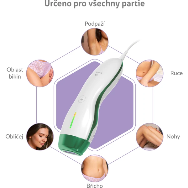 TrueLife odstraňovač chĺpkov BELLE IPL E3 - Senzory - Obrázok 3P4D300401