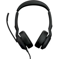 Jabra Evolve2 50 USB-C/A UC Stereo slúchadlá čierna - Slúchadlá