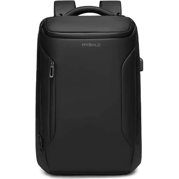 MyBalo Metropolitan mestský batoh na notebook čierny - Batohy - Hlavný obrázok