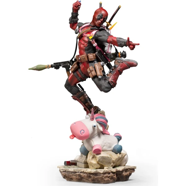 Soška Iron Studios - Deadpool Deluxe BDS Art Scale 1/10 - Marvel Comics - Sochy a sošky - Hlavný obrázok