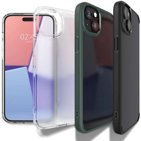 Spigen Ultra Hybrid kryt iPhone 15 číry - Puzdra - Obrázok 3PZ8000601