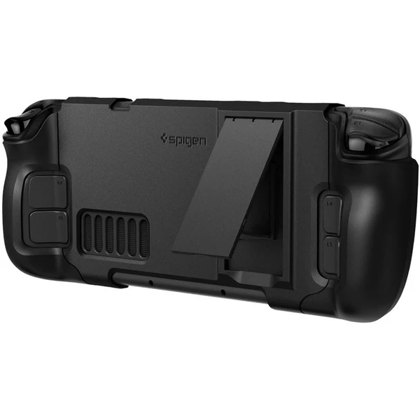 Spigen Thin Fit kryt s Kick Stand Steam Deck čierny - Puzdra - Obrázok 3QN5000701
