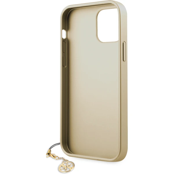 Guess 4G Charms kryt iPhone 12/12 Pro 6.1" sivý - Puzdra - Obrázok 3QRN500301