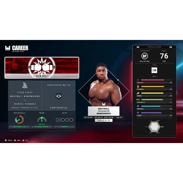 Undisputed (PS5) - Hry na PS5 - Obrázok 3QX4000K01
