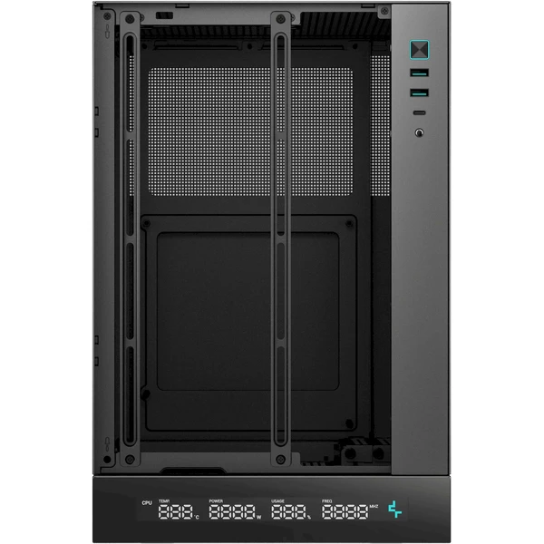 DEEPCOOL CH170 Digital čierna - Počítačové skrine - Obrázok 3R2E000K01
