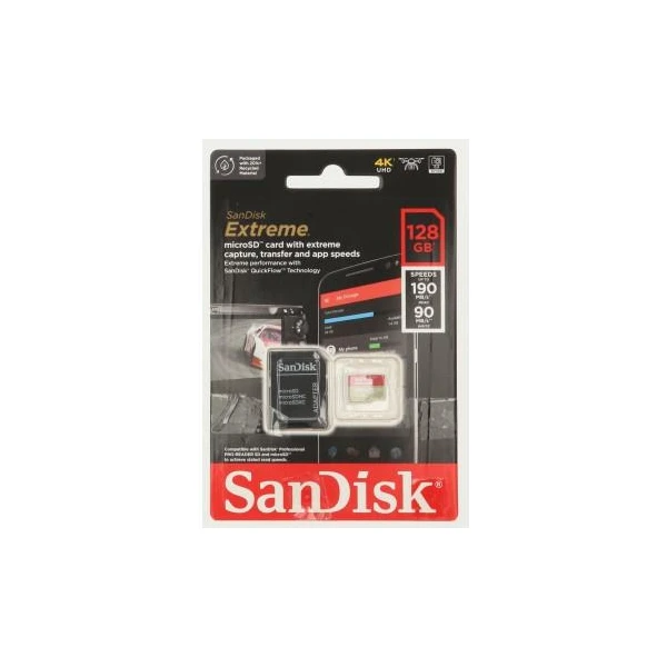 SanDisk Extreme microSDXC 128GB + SD adaptér - Pamäťové karty - Obrázok 3RV7700301