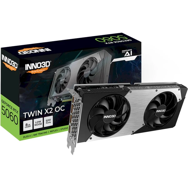 INNO3D NVIDIA GeForce RTX 5060 X2 OC 8GB GDDR7 - Grafické karty - Obrázok 3RWH000K01