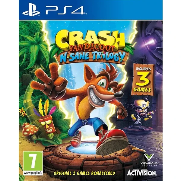 Crash Bandicoot N.Sane Trilogy (PS4) - Hry na PS4 - Hlavný obrázok