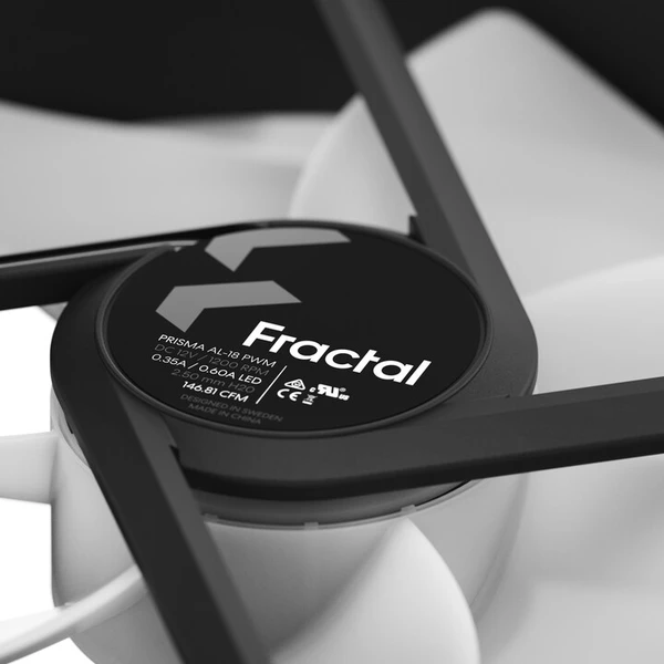 Fractal Design Prisma AL-18 ARGB PWM - Ventilátory pre PC - Obrázok 3STG300401