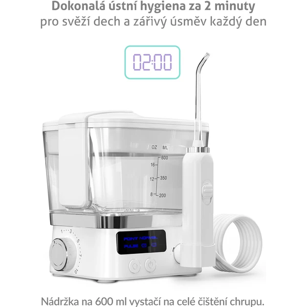 TrueLife AquaFloss Station F300 ústna sprcha biela - Ústne sprchy - Obrázok 3SUL000K01