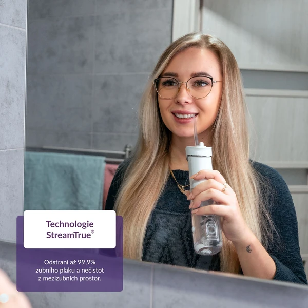 TrueLife AquaFloss Mini M50 ústna sprcha biela - Ústne sprchy - Obrázok 3TUL000K01