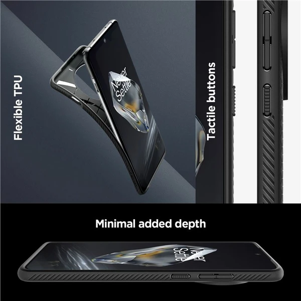 Spigen Liquid Air kryt OnePlus 12 matne čierny - Puzdra - Obrázok 3TX2000L01