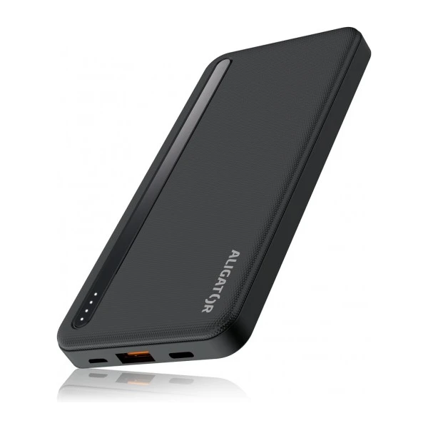 Aligator powerbanka 10000mAh čierna - Powerbanky - Hlavný obrázok