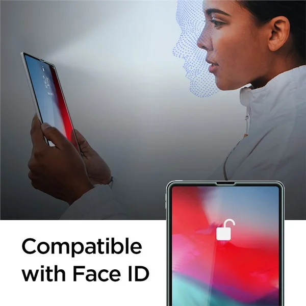 Spigen Glas.tR SLIM ochranné sklo pre Apple iPad Pro 12.9" (18/20/21/22) číre - Ochranné fólie a sklo - Obrázok 3UF3000301