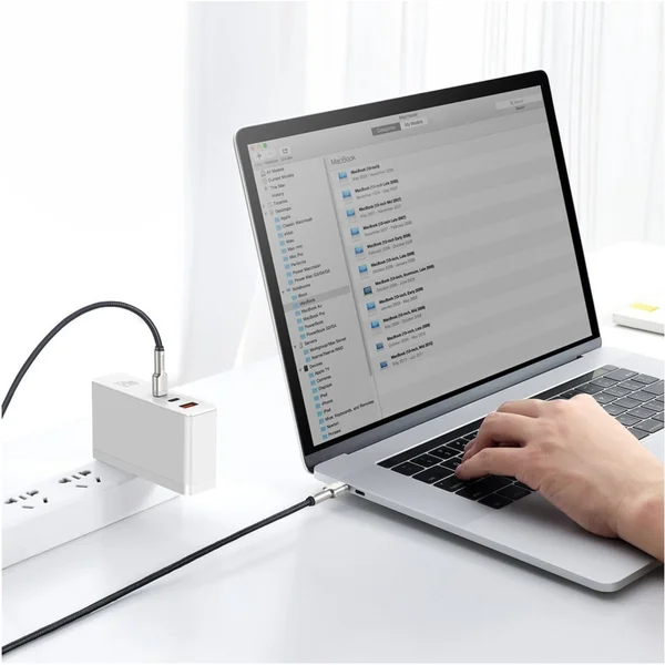 Baseus Cafule USB-C/USB-C napájací kábel 100W 2m čierny - Káble a redukcie - Obrázok 3UKGF00101
