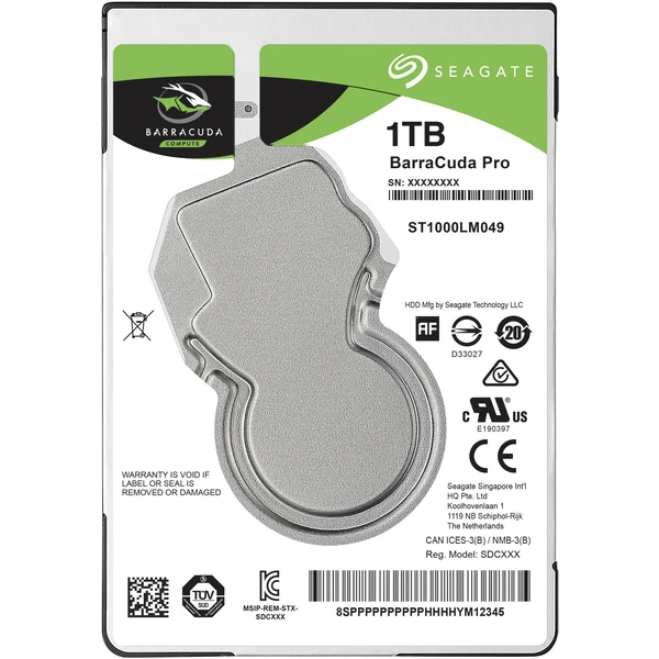 Seagate BarraCuda Pro HDD 2,5" 1TB - Pevné disky - Hlavný obrázok