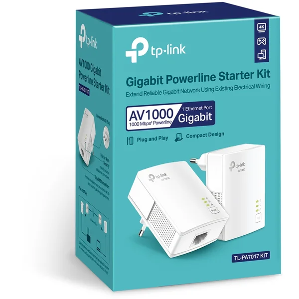 TP-Link TL-PA7017KIT Powerline sada - Powerline - Obrázok 3UMFF00101