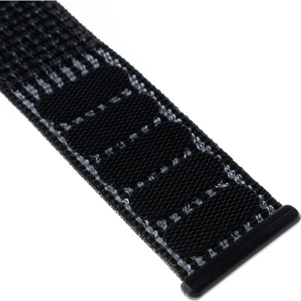 FIXED Nylon Strap nylonový pásik pre Apple Watch 42/44/45mm reflexne čierny - Remienky - Obrázok 3V1DF00101