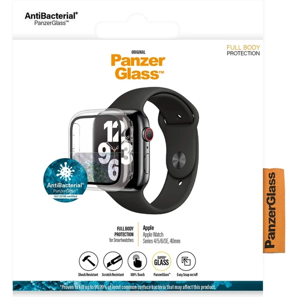 PanzerGlass Full Body Protection Apple Watch 4/5/6/SE 40mm číry - Puzdra - Obrázok 3V4N600301