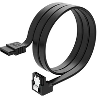 Akasa Proslim, SATA kábel 90 ° - 50 cm - Káble a redukcie