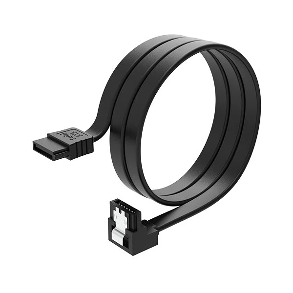 Akasa Proslim, SATA kábel 90 ° - 50 cm - Káble a redukcie - Hlavný obrázok