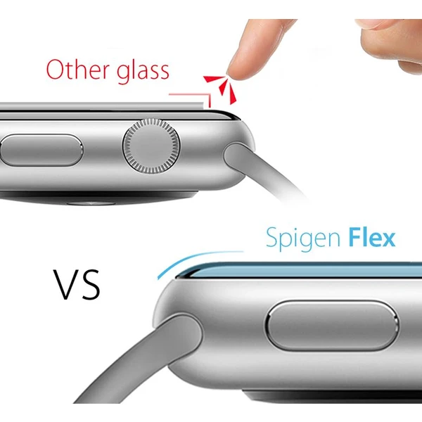 Spigen Film Neo Flex ochranná fólia Apple Watch 41/40 mm (3 ks) - Ochranné fólie a sklo - Obrázok 3WE0700301