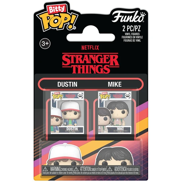 Funko Bitty POP! Stranger Things S1 - Dustin & Mike 2 pack - Funko POP! - Hlavný obrázok