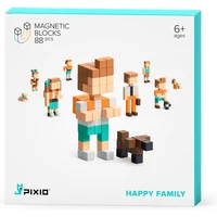 PIXIO Happy Family magnetická stavebnica - Inteligentné hračky