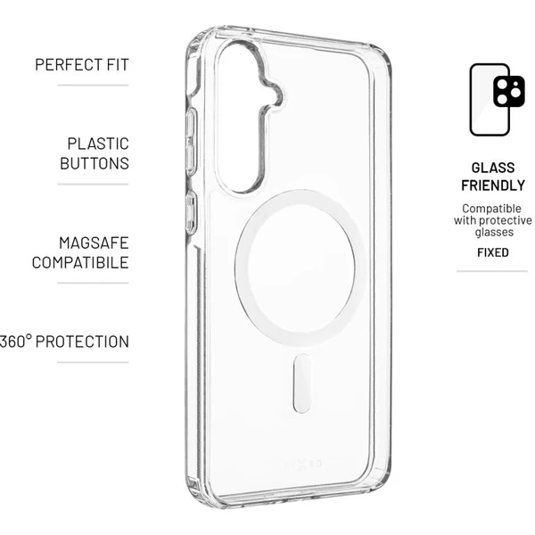 FIXED MagPure kryt s podporou Magsafe Samsung Galaxy A55 5G číry - Puzdra - Obrázok 3XA5000O01