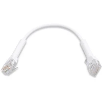 Ubiquiti UniFi RJ45/RJ45 Cat6 patch kábel 0,22m biely - Káble a redukcie