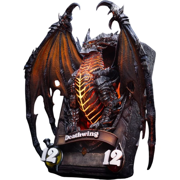 Soška HEX Collectibles Blizzard: Hearthstone - Deathwing 3D Art Frame - Sochy a sošky - Obrázok 3XWF000K01