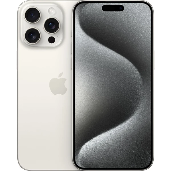 Apple iPhone 15 Pro Max 512GB biely titán (Kategória C) - Mobilné telefóny - Hlavný obrázok